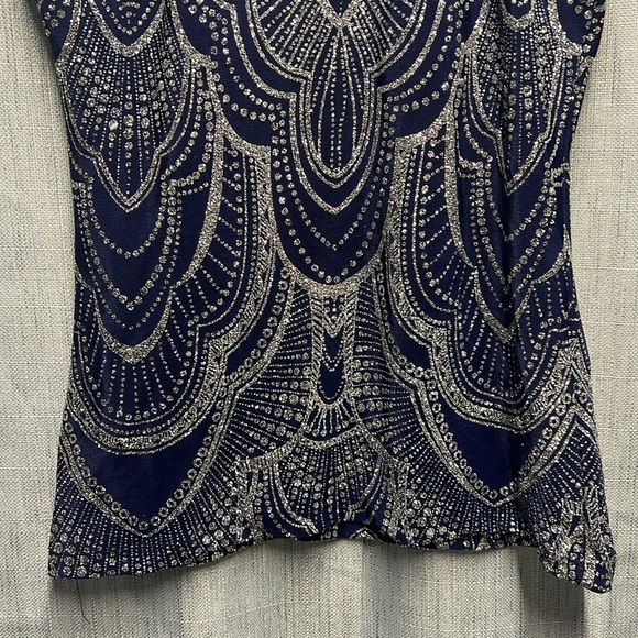 Blu Sage sparkly sleeveless top size 6 - Picture 4 of 9